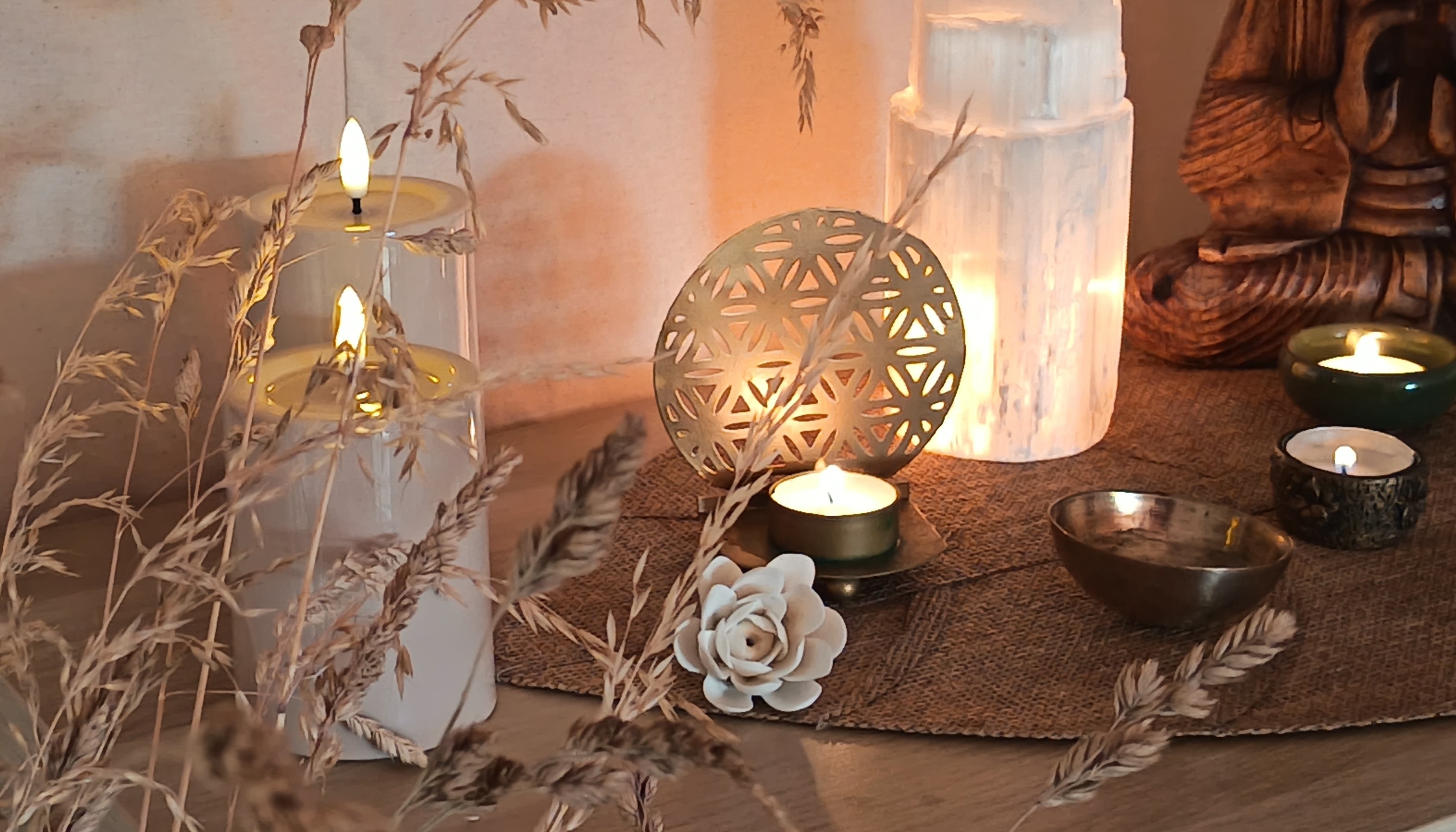 Photographie de bougies.