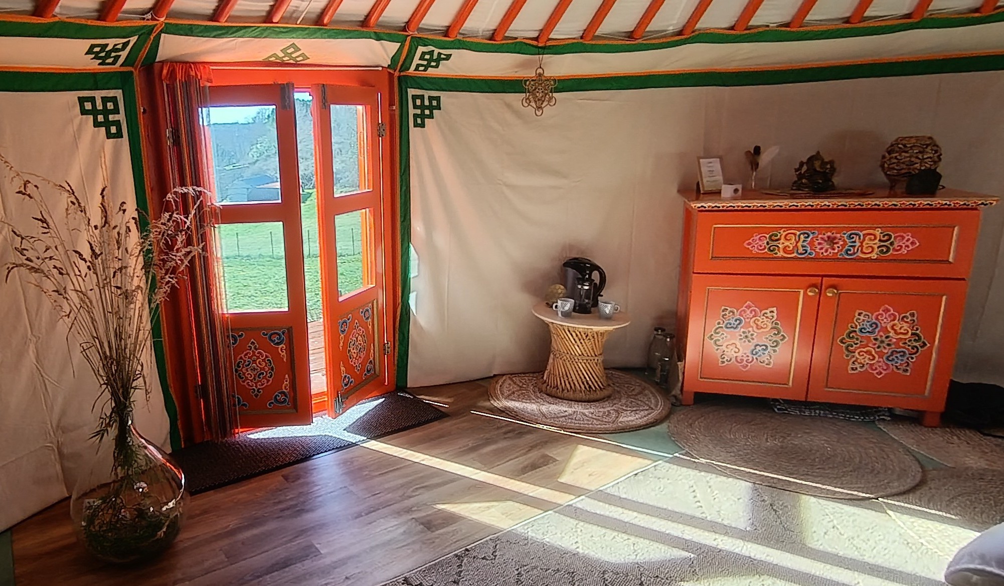 Photographie de la salle de massage.